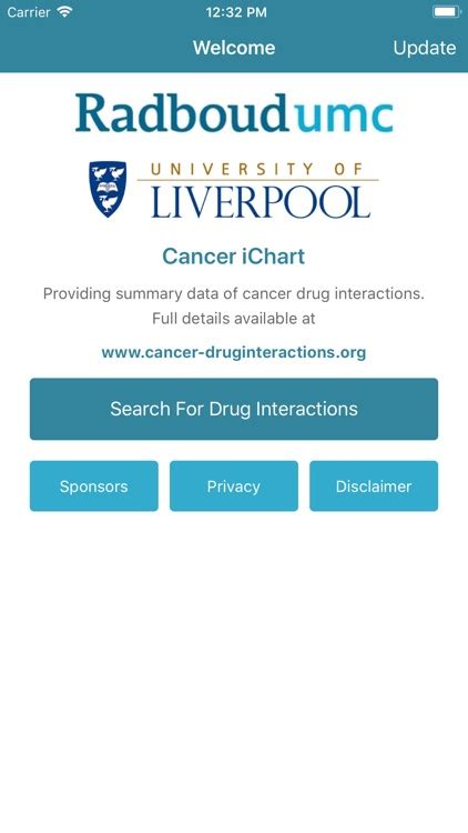liverpool interaction checker cancer